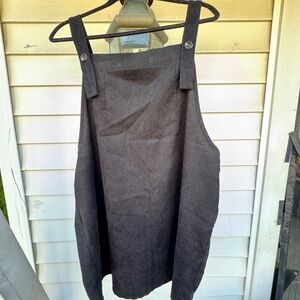 Stylish Black overall dress